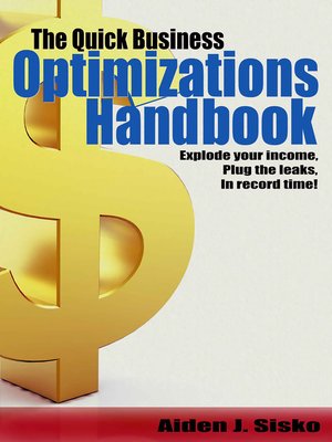 cover image of The Quick Business Optimizations Handbook